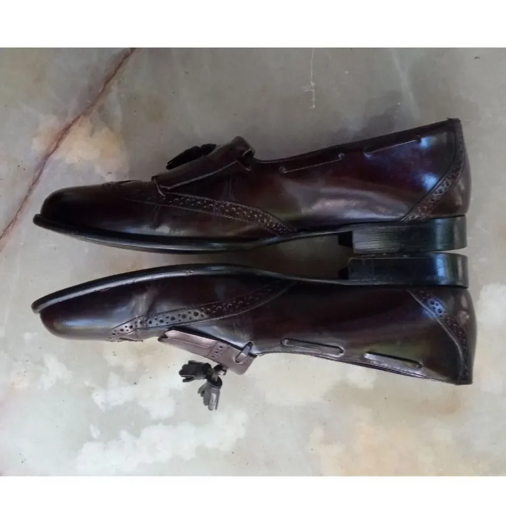 Johnston and Murphy Men's sz. 9.5W Tassel Loafers